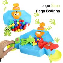 Jogo Sapinho Pega Bolinhas Brinquedo Infantil Menino Menina - Toys & Toys