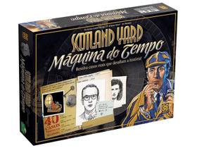 Jogo Scotland Yard Máquina do Tempo 40 Casos Grow
