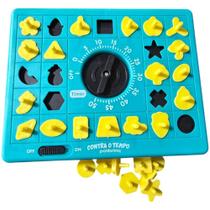 Jogo Sem Pilhas +5 Anos Tabuleiro 26 Peças Contra o Tempo - POLIBRINQ