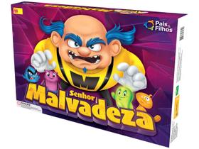 Jogo Senhor Malvadeza Top Line Tabuleiro - Pais e Filhos