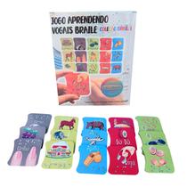 Jogo Sensorial Educativo Em Braile Conhecendo as Vogais Jogo Sensorial Educativo Em Braile Conhecendo as Vogais