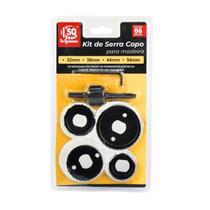 Jogo Serra Copo 06 Peças Para Madeira - Tudo em Caixa