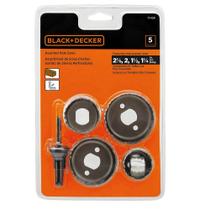 Jogo Serra Copo 5 Pçs 31mm A 54mm Black & Decker - 71-120
