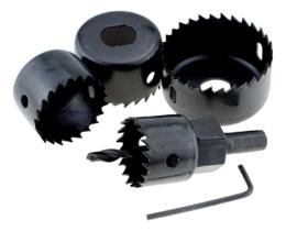 Jogo Serra Copo Madeira Gesso 6 Peças Pvc Plástico 32 a 54mm Jogo Serra Copo Madeira Gesso 6 Peças Pvc Plástico 32 a 54mm