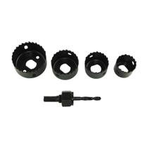 Jogo Serra Copo para Madeira - 5 Peças - Aço Forte