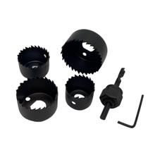 Jogo Serra Copo Para Madeira 6 Pçs 32mm A 54mm Profissional