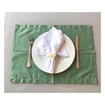 Jogo Serviço Americano de Tecido c/2 Verde Mesa Posta - 18704