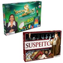 Jogo Show do Milhão com 800 Perguntas + Suspeito (Detetive) - Pais e Filhos