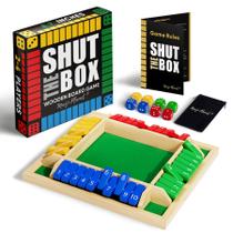 Jogo Shut The Box Maiji Planet em Madeira para Matemática Jogo Shut The Box Maiji Planet em Madeira para Matemática