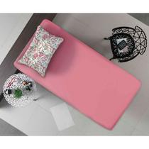 Jogo Simples Queen 30 Estampado Floral Pink / Rs Blush Drop Carrefour 3 Peças