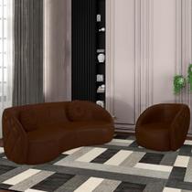 Jogo Sofa 318 Cm 4 Lug E Poltrona 1 Lug Passion Tcs 721 Corano Moll Tcs 721