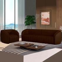 Jogo Sofa 332 Cm 4 Lug E Poltrona 1 Lug Memphis Tcs 721 Corano Moll Tcs 721