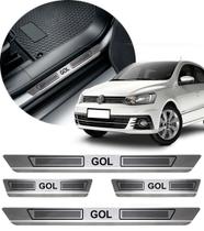 Jogo Soleira de Porta Aco Inox Volkswagen Gol Jogo Soleira de Porta Aco Inox Volkswagen Gol