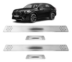 Jogo Soleira de Porta X2 2018 2019 2020 2021 2022 Cromado Escovado Personalizada