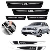 Jogo Soleira Gol 1980 até 2022 Adesiva + Emblema Lateral Jogo Soleira Gol 1980 até 2022 Adesiva + Emblema Lateral