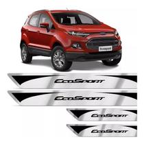 Jogo Soleira Nova Ecosport 13 A 17 Protetor Porta 4 Peças