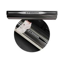 Jogo Soleira Premium Elegance Fiat Strada 2020 2021 2022 2023 2024 Cabine Simples - 2 Portas ( Vinil + Resinada 8 Peças ) Jogo Soleira Premium Elegance Fiat Strada 2020 2021 2022 2023 2024 Cabine Simples - 2 Portas ( Vinil + Resinada 8 Peças )
