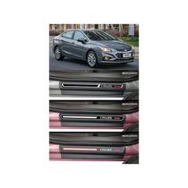 Jogo Soleira Premium Elegance GM Cruze Turbo Todos os Anos - 4 Portas ( Vinil + Resinada 8 Peças ) Jogo Soleira Premium Elegance GM Cruze Turbo Todos os Anos - 4 Portas ( Vinil + Resinada 8 Peças )