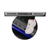 Jogo Soleira Premium Elegance Mitsubishi Eclipse Cross 2020 em Diante - 4 Portas ( Vinil + Resinada 8 Peças )