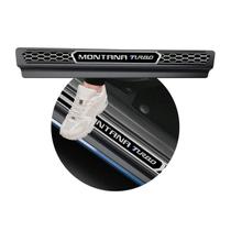 Jogo Soleira Premium Elegance Nova Montana Turbo 2023 Em Diante 4 Portas ( Vinil + Resinada 8 Peças ) Jogo Soleira Premium Elegance Nova Montana Turbo 2023 Em Diante 4 Portas ( Vinil + Resinada 8 Peças )