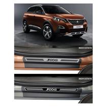 Jogo Soleira Premium Elegance Peugeot 3008 - 2018 a 2023 - 4 Portas ( Vinil + Resinada 8 Peças ) Jogo Soleira Premium Elegance Peugeot 3008 - 2018 a 2023 - 4 Portas ( Vinil + Resinada 8 Peças )
