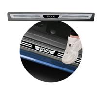 Jogo Soleira Premium Elegance Vw Fox 2004 a 2021 - ( Vinil + Resinada 4 Peças ) Jogo Soleira Premium Elegance Vw Fox 2004 a 2021 - ( Vinil + Resinada 4 Peças )