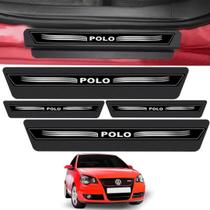 Jogo Soleira Proteção Premium Porta Adesiva Volkswagen Polo - RVT