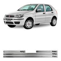Jogo soleira resinada aço escovado fiat palio 4 peças Jogo soleira resinada aço escovado fiat palio 4 peças