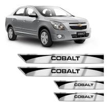 Jogo Soleira Resinada Chevrolet Cobalt 2004 A 2018 Escovado