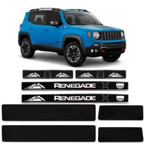 Jogo Soleira Resinada E Vinil Blackout Jeep Renegade 15 A 18 Jogo Soleira Resinada E Vinil Blackout Jeep Renegade 15 A 18
