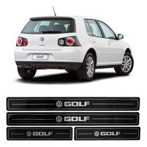 Jogo soleira resinada quadrada vw golf 4 peças Jogo soleira resinada quadrada vw golf 4 peças