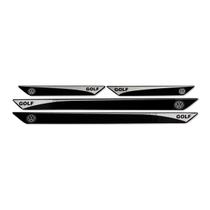 Jogo soleira resinada vw golf 4 peças