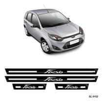 Jogo Soleira Super Protetora Porta Ford New Fiesta 2013 2014