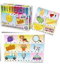 Jogo Soletrando Kids 16 Quebra Cabeça - 70 Peças