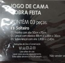 Jogo solteiro 30 reffinata plus rosachic/branco 3 pc buettner Jogo solteiro 30 reffinata plus rosachic/branco 3 pc buettner