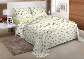 Jogo solteiro (88) 2 pçs 70% algodao 30% poliester - estamparia