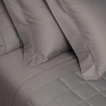 Jogo solteiro damask stripes bege 300 fios fio penteado