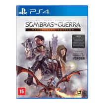 Jogo Sombras da Guerra Definitive Edition PS4
