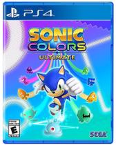 Jogo Sonic Colors Ultimate Para PS4