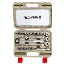 Jogo Soquete 1/2 Pol. 23pcs Mayle * 11938 Jogo Soquete 1/2 Pol. 23pcs Mayle * 11938