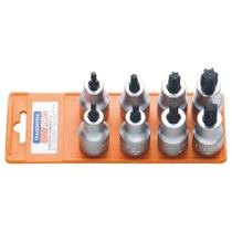Jogo soquete encaixe 1/2 torx macho t-20 a t-60 44844/508 tramontina