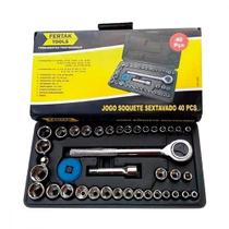 Jogo Soquete Fertak C/Catraca 40Pc