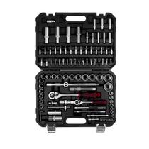 Jogo soquete gedore red sextavado 1/4" e 1/2" 94 peças r46013094