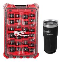 Jogo Soquete Impacto Packout 49-66-6804 + Copo Térmico 590ml 48-22-8392B Milwaukee Unica Jogo Soquete Impacto Packout 49-66-6804 + Copo Térmico 590ml 48-22-8392B Milwaukee Unica
