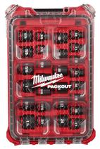 Jogo Soquete Impacto Packout Enc. 1/2" Curto 27 Pçs Mm/Pol 49-66-6804 Milwaukee Unica Jogo Soquete Impacto Packout Enc. 1/2" Curto 27 Pçs Mm/Pol 49-66-6804 Milwaukee Unica