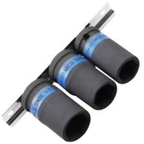 Jogo Soquete Impacto Sextavado Longa Encaixe de 1/2" 3 Peças
