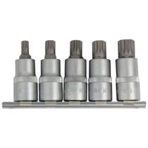 Jogo Soquete Multidentado C/ Guia M8 a M16 5pc 900095 Vip
