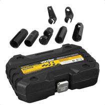 Jogo Soquete para Sensor Sonda Lambda com 7 Peças Vonder Jogo Soquete para Sensor Sonda Lambda com 7 Peças Vonder