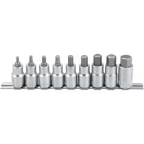 Jogo Soquete Sextavado 1/2'' 4-7mm Com 9 Pecas Vonder