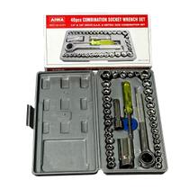 Jogo Soquete Sextavado 40 Peças Jogo Soquete Sextavado 40 Peças